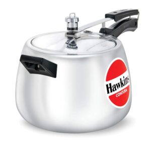 Hawkins Contura Pressure Cooker, 6.5 Litre, Silver (HC65)